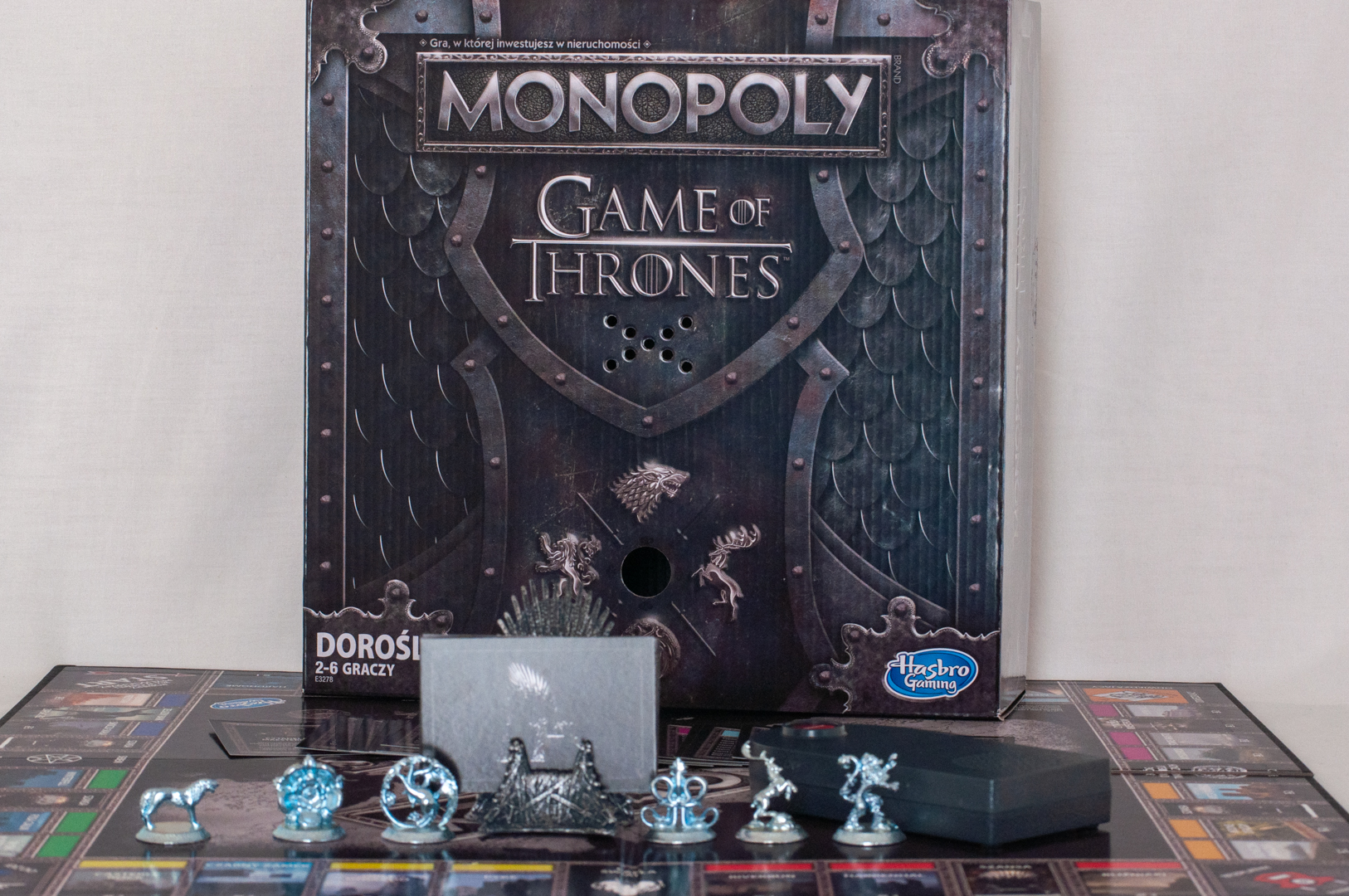 Gra o 2025 tron monopoly hasbro